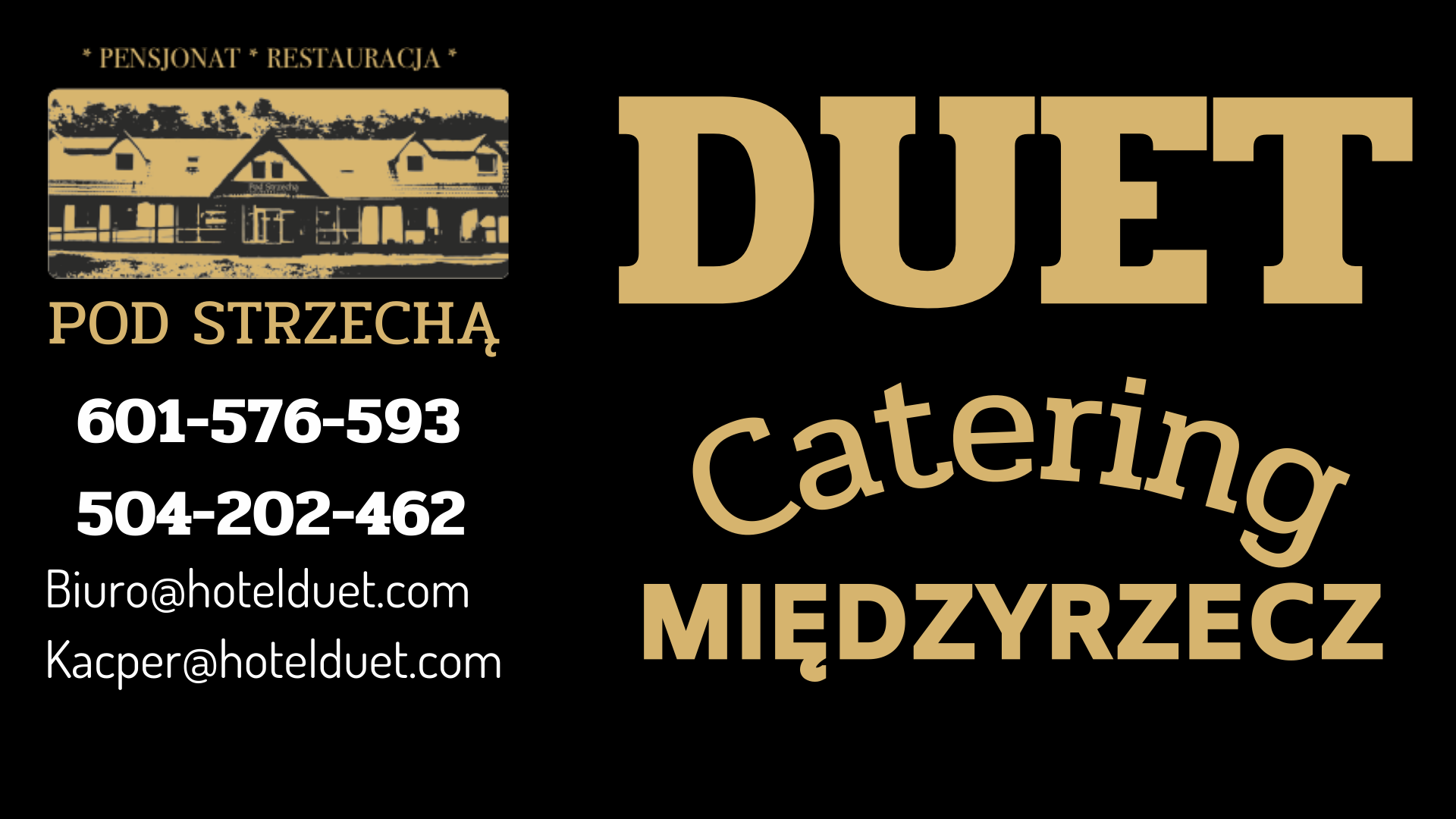 Duet Catering Międzyrzecz - Profesjonalny catering dla firm i na eventy
